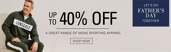 Up to 400% Off All Menswear