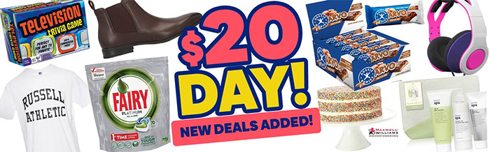 $20 Day! New Deals